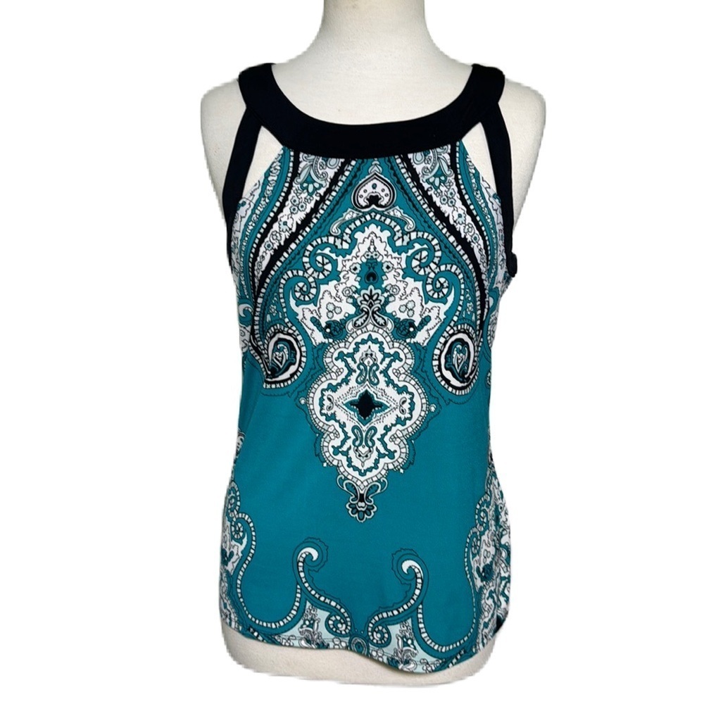 NWOT Cleo Petites Woman’s Handkerchief Top Size M